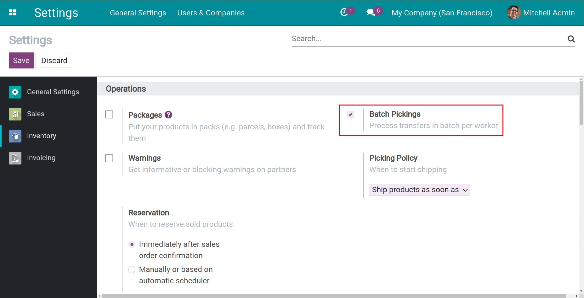 Feature Activation