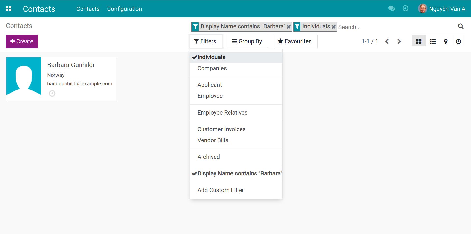 Adding the AND condition for the filter