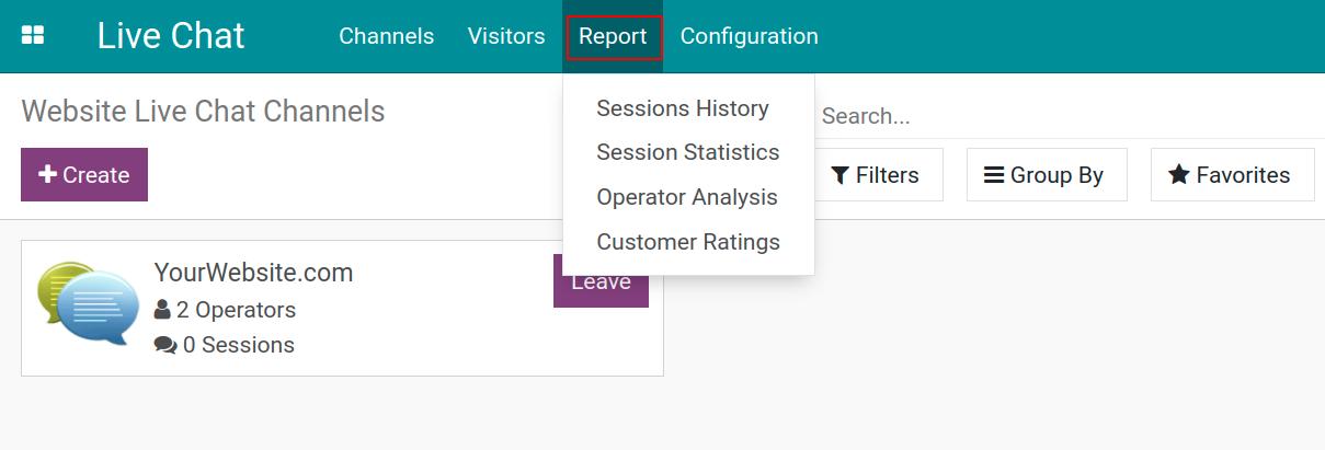 Right to view live chat